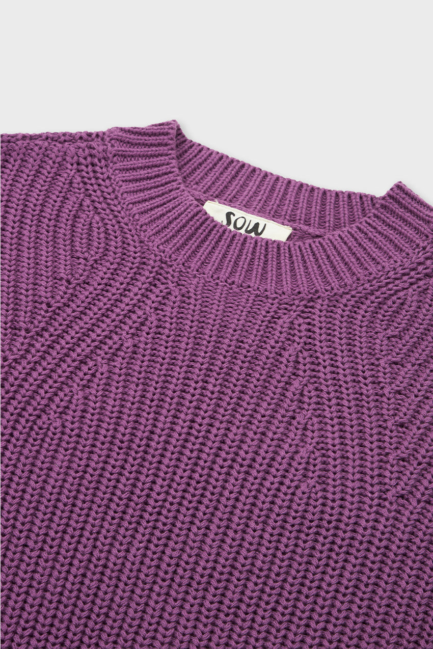 Organic Cotton Knit Sweater