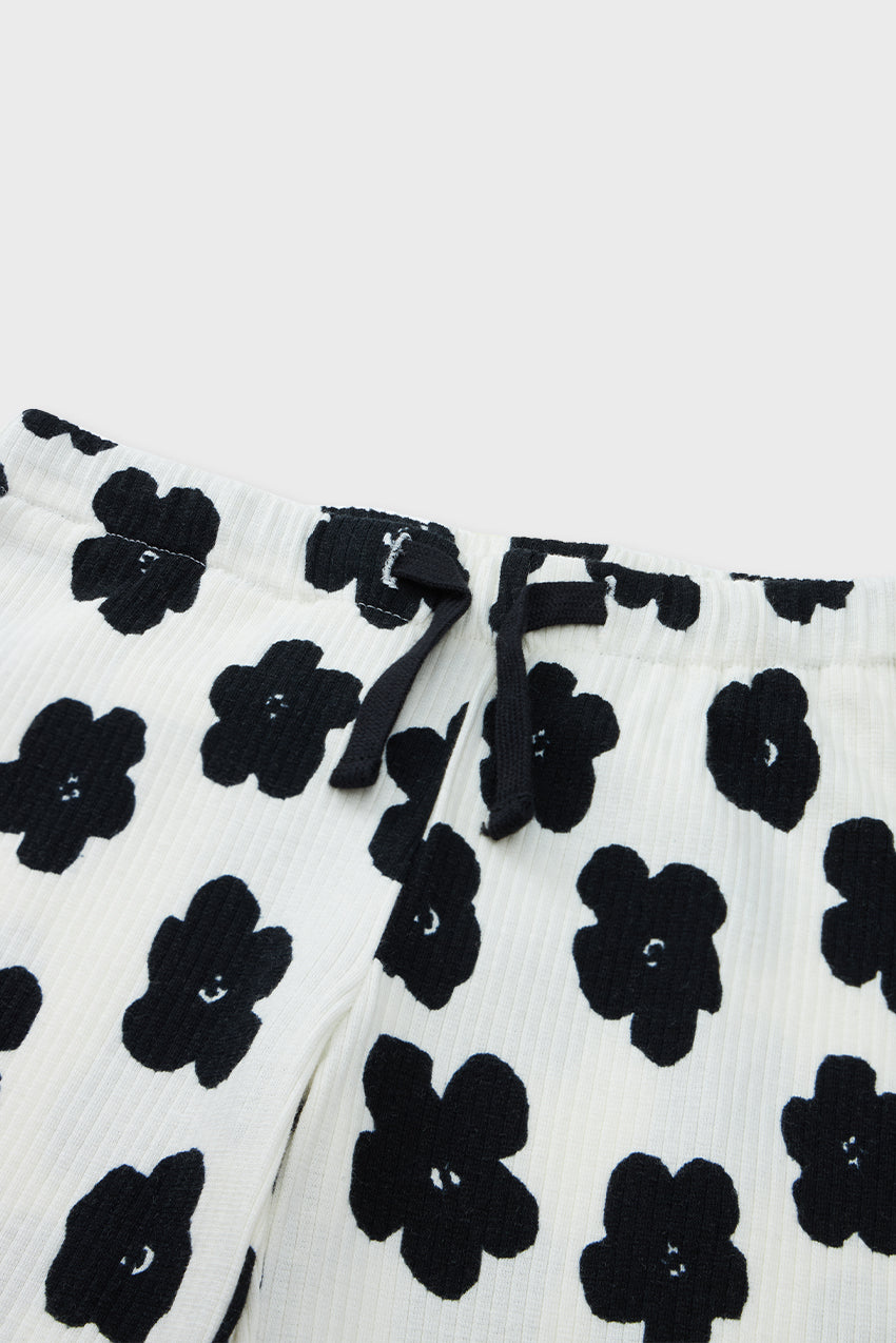 #color_off white with flower print
