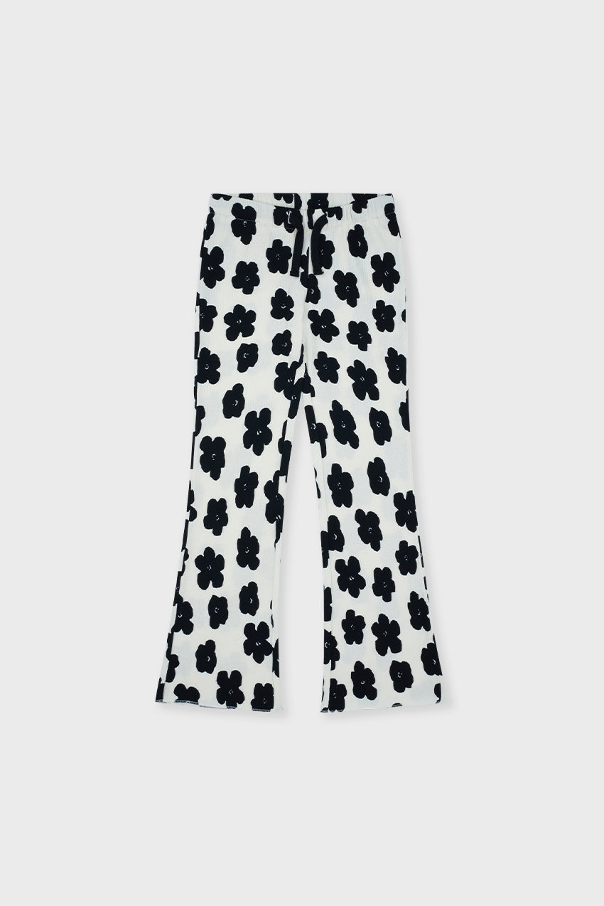 #color_off white with flower print