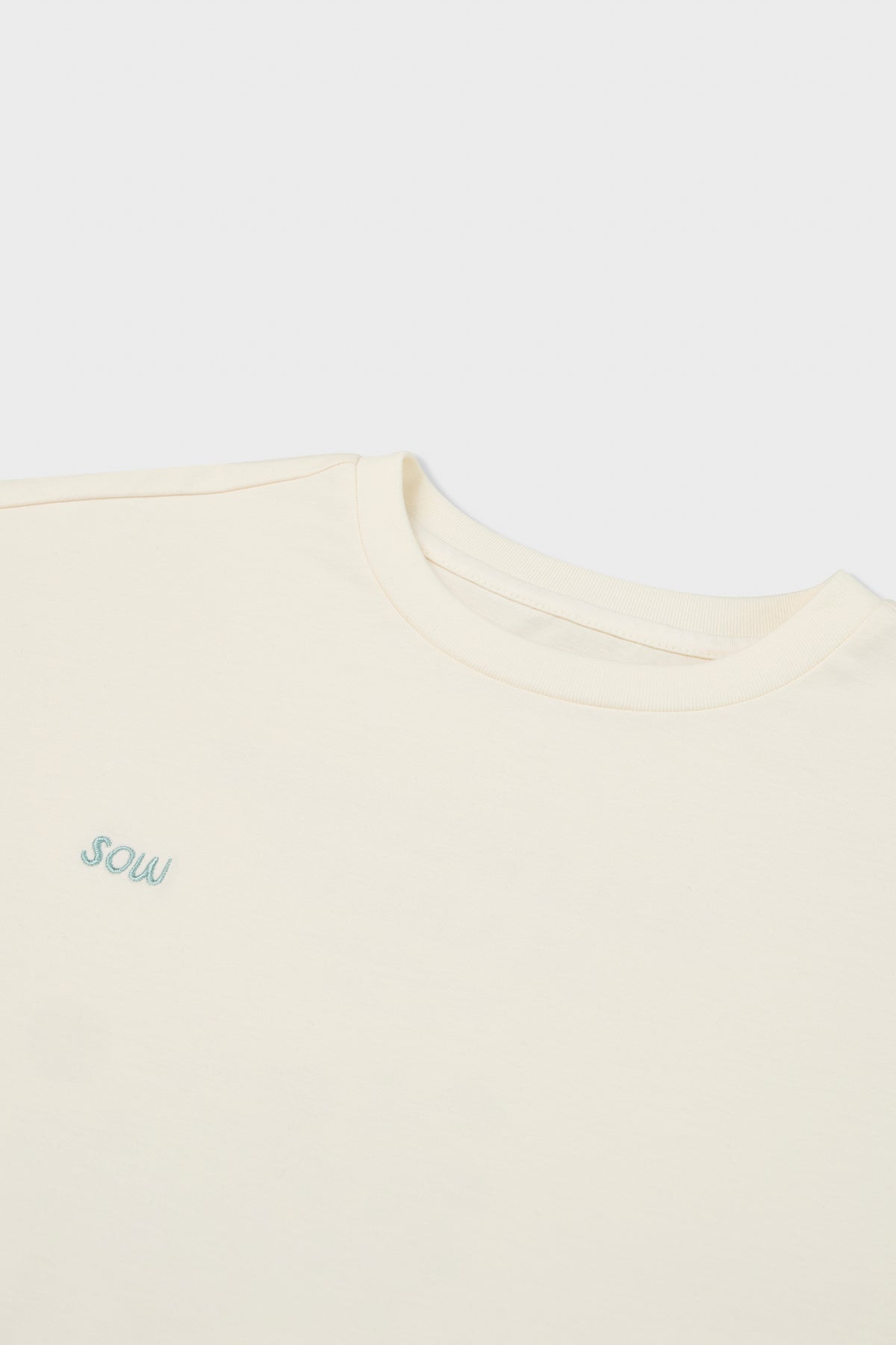 Relaxed Organic Cotton T-Shirt With Wildflower Market Print