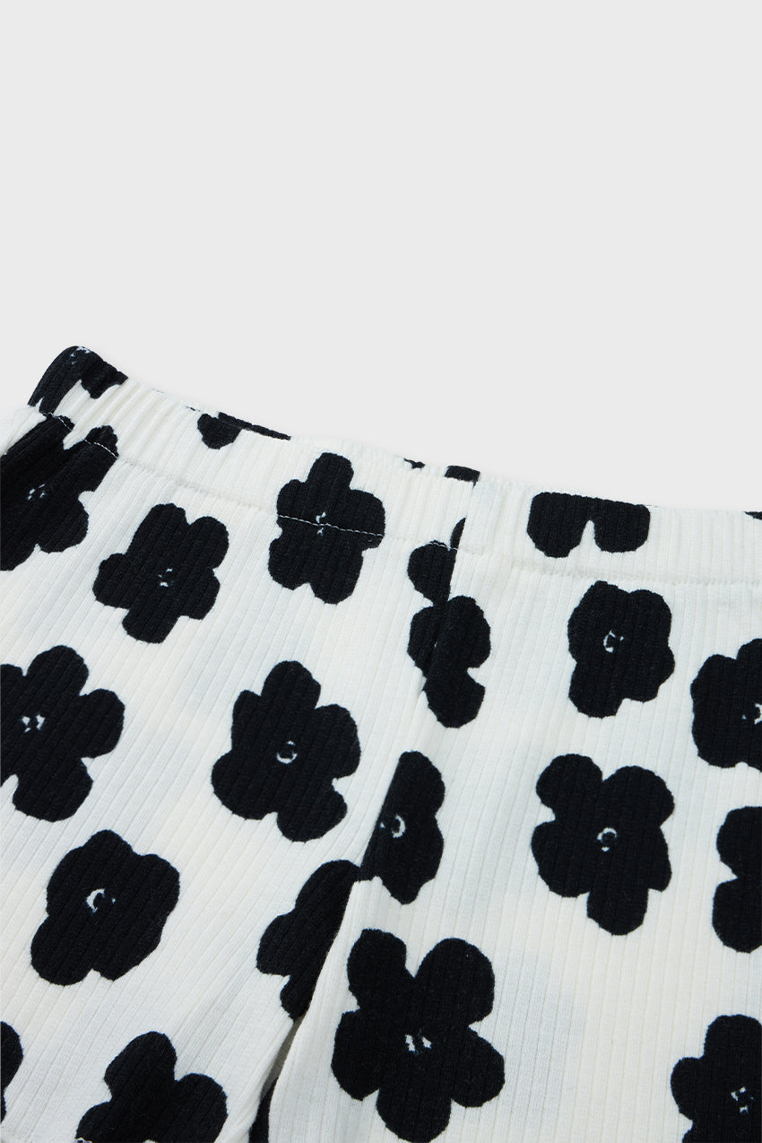 #color_off white with flower print