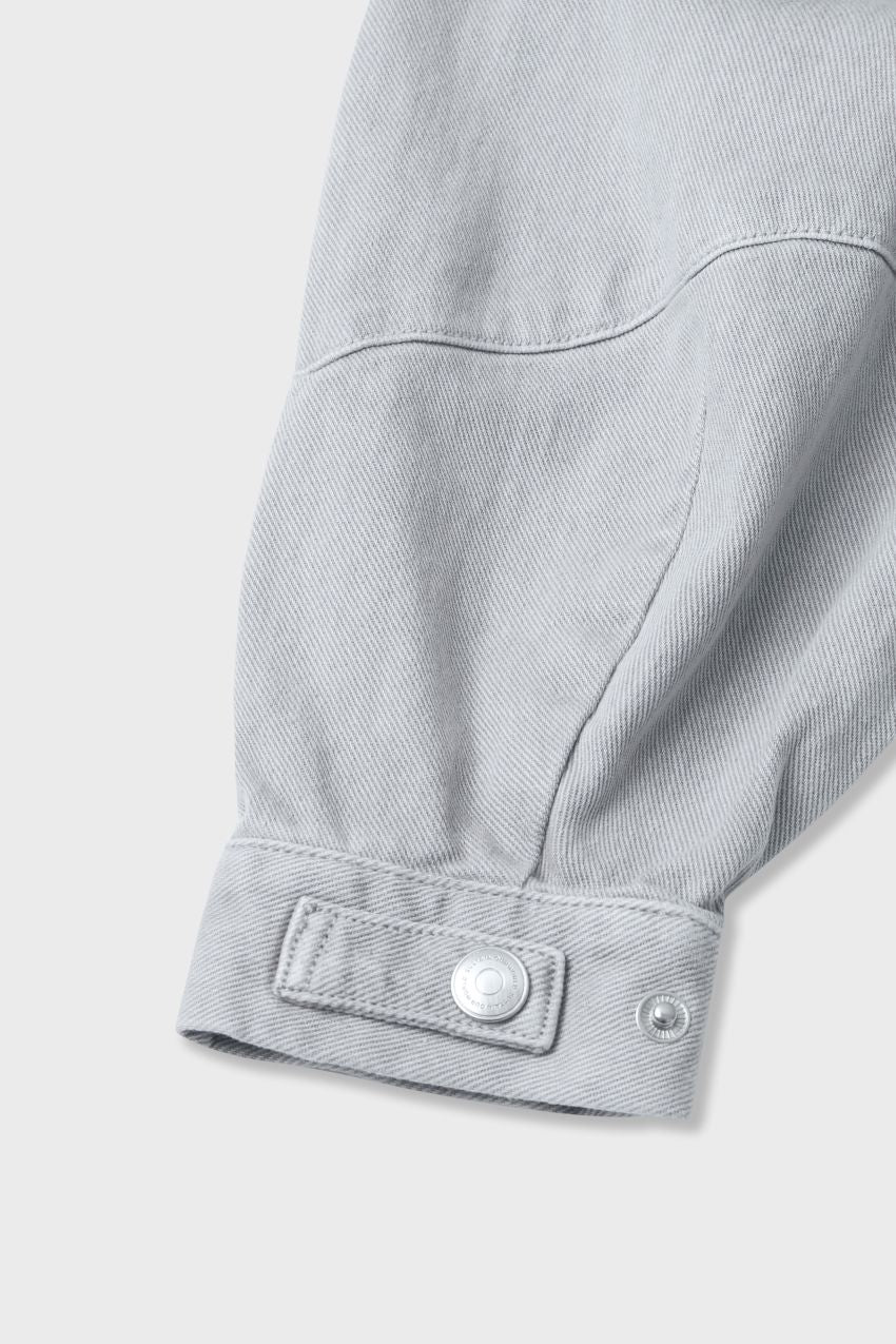 Organic Cotton Denim Balloon Shirt