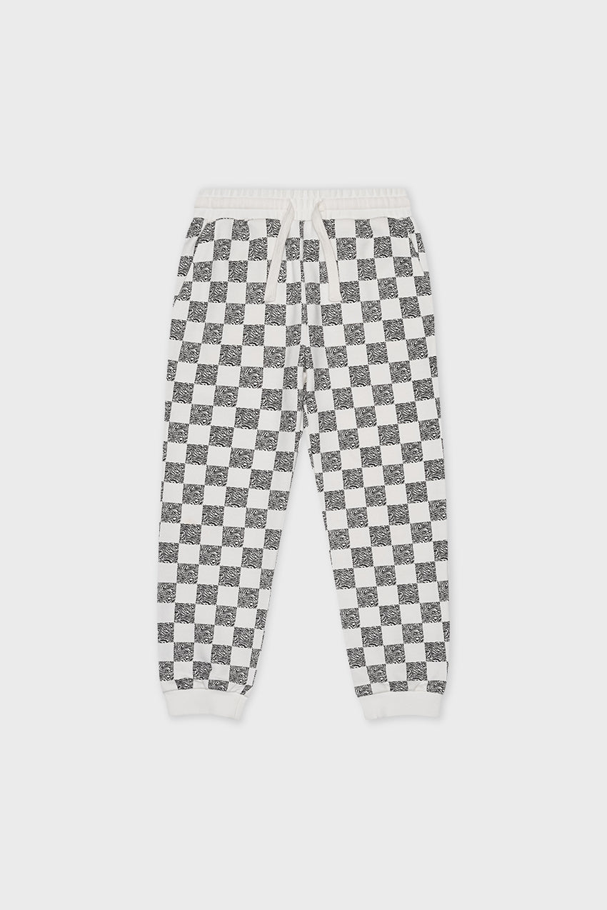 #color_OFF WHITE/BLACK ANIMAL CHECKER