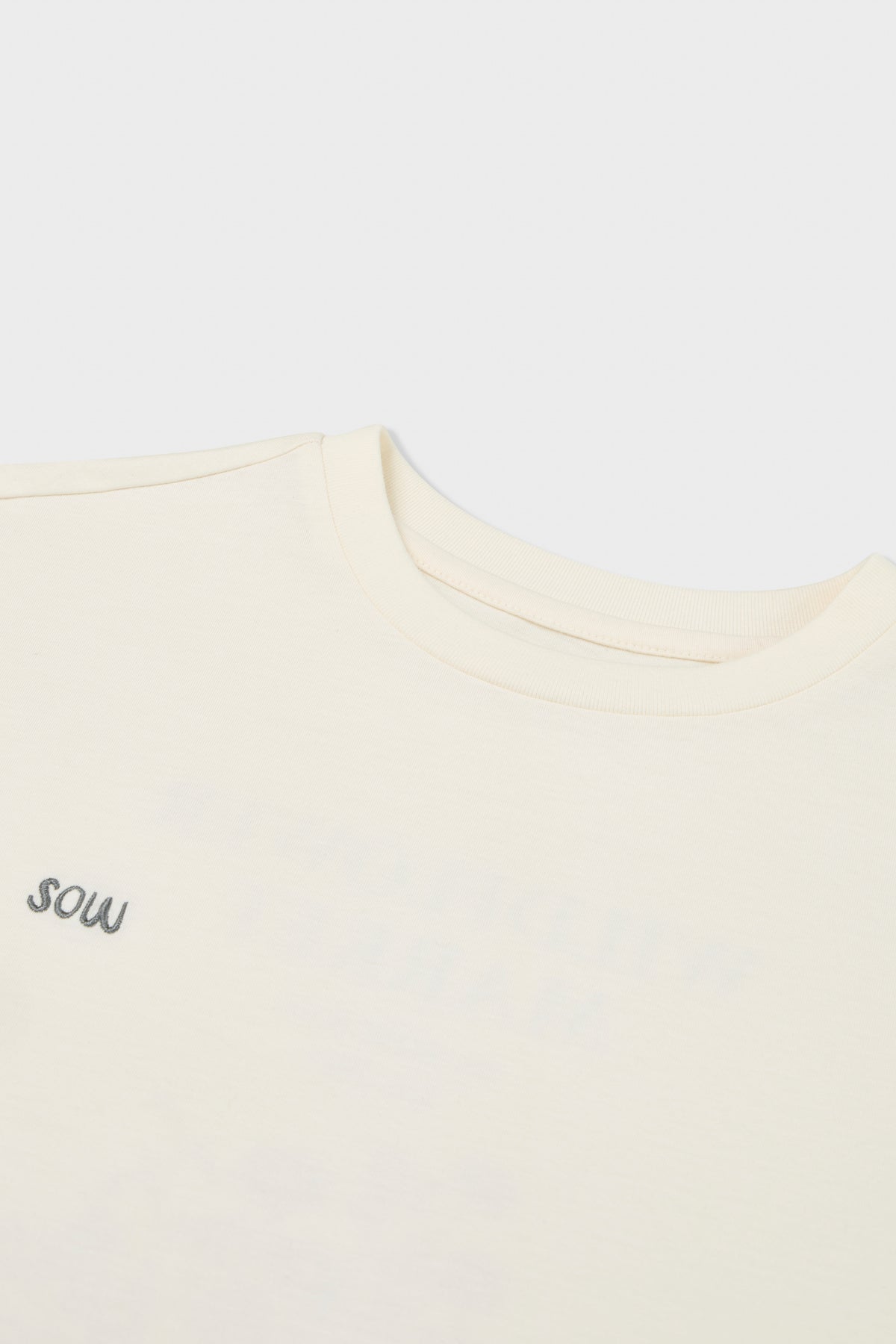 Relaxed Organic Cotton T-Shirt With Wildflower Market Print